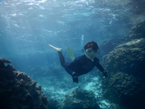 シュノーケルと違うスキンダイビングの世界