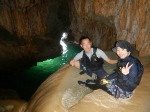 鍾乳洞ツアー