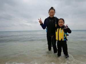 6歳初シュノーケル行きます