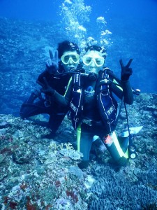 ご夫婦体験ダイビング